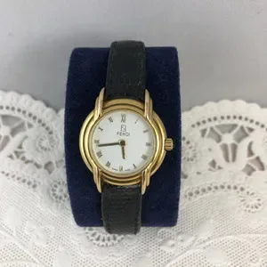 Fendi | Accessories | Vintage Fendi 30l8k Gold Plated Swiss  display picture 1